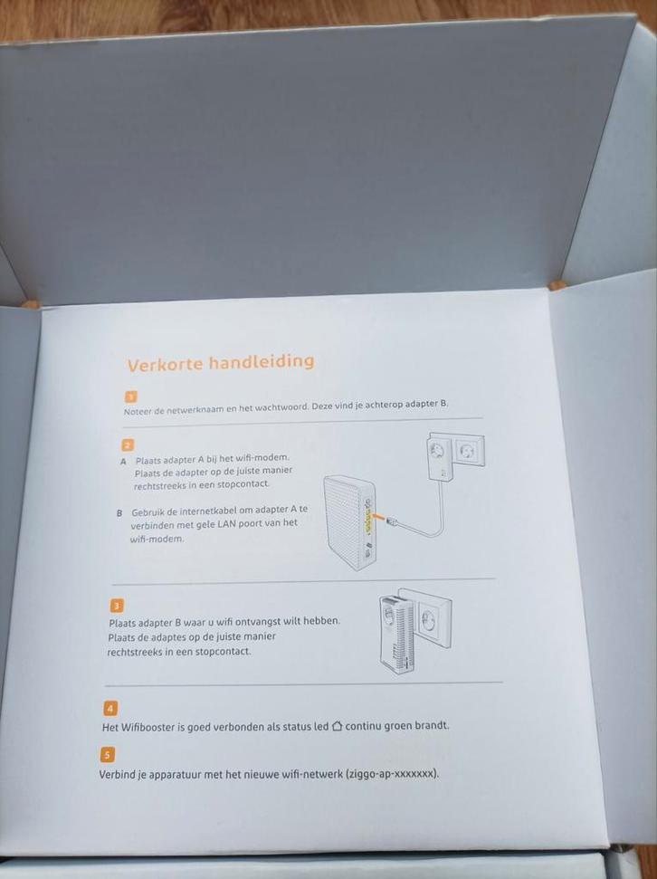 Ziggo Internet Versterker / Wifi Booster, Computers en Software, WiFi-versterkers, Ophalen of Verzenden
