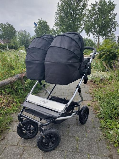Duowagen mountain buggy, Kinderen en Baby's, Kinderwagens en Combinaties, Gebruikt, Combiwagen, Overige merken, Duowagen, Luchtbanden