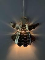 Vintage metalen kerstverlichting; engel sfeerlicht, Ophalen of Verzenden, Gebruikt