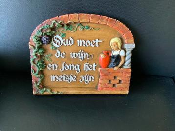 Vintage:Spreuken bord