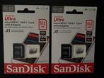 Sandisk micro SD geheugenkaart 512 GB plus adapter, nieuw, Audio, Tv en Foto, Fotografie | Geheugenkaarten, Ophalen of Verzenden