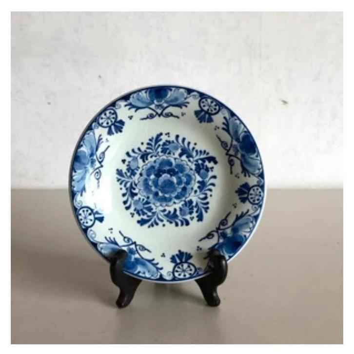 Delfts Blauw Handgeschilderde Schotel/Wandbord, Antiek en Kunst, Antiek | Wandborden en Tegels, Ophalen of Verzenden