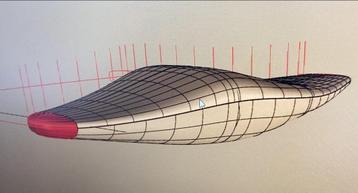 polo kajak carbon VORTEX model ATTACK beschikbaar voor biedingen