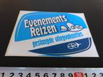 sticker Evenements Reizen geslaagde vliegvakanties, Ophalen, Zo goed als nieuw, Bedrijf of Vereniging
