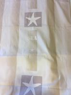 Artelux showbaan gordijnstof ecru zee ster 150 x320 lap stof, 120 cm of meer, Beige, 200 cm of meer, Ophalen of Verzenden