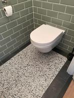 terrazzo tegels Amsterdam 40x40 granito jaren 30 wit zwart, Nieuw, 20 tot 40 cm, Ophalen of Verzenden, Graniet