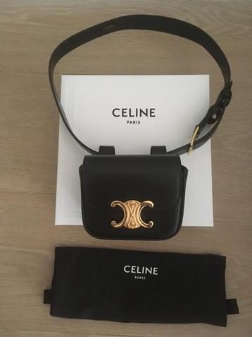 Celine belted bag zwart !!NIEUW!! ORIGINEEL twv 1200 euro  beschikbaar voor biedingen