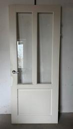 Gratis opdekdeur 230x93 geslepen glas, Ophalen, Gebruikt, 80 tot 100 cm, 215 cm of meer