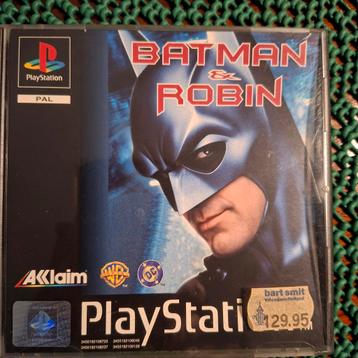 Batman & Robin - PlayStation 1 zeldzaam  beschikbaar voor biedingen