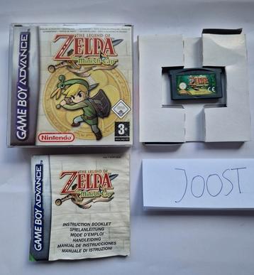 Zelda The Minish cap Gameboy advance compleet  beschikbaar voor biedingen