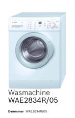 Bosch WAE2834R Wasmachine - Verkoop wegens verhuizing., Witgoed en Apparatuur, Wasmachines, Ophalen, Gebruikt, 85 tot 90 cm, 1200 tot 1600 toeren