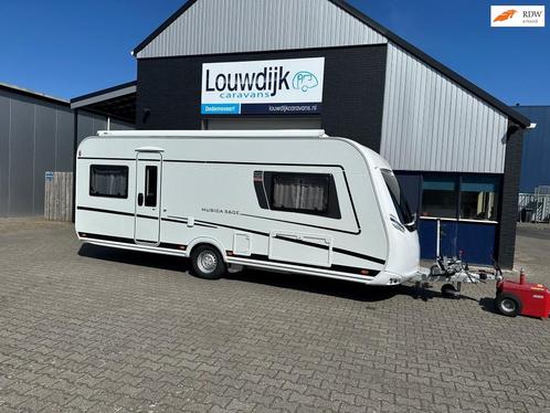 LMC Musica 560 E ’23 (Enkele Bedden, Full Option), Caravans en Kamperen, Caravans, Bedrijf, tot en met 4, 1250 - 1500 kg, Rondzit