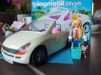 Playmobil cabriolet 5585 met diva en hondje, Ophalen of Verzenden, Zo goed als nieuw, Complete set