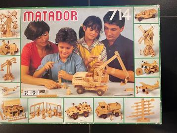 MATADOR 714 austria houten mecano speelgoed jaren 70 zgan beschikbaar voor biedingen