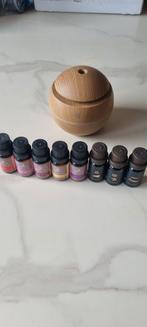 Aroma Diffuser met Essentiële Oliën Set, Ophalen, Zo goed als nieuw