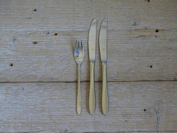 Bestek, Gero Zilduro 760 AMORETTI, gaaf, Antiek en Kunst, Antiek | Bestek, Ophalen of Verzenden