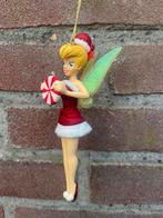 Disney ornament Tinkerbell Tink kerstbal kerst Santa, Ophalen of Verzenden, Overige figuren, Zo goed als nieuw, Beeldje of Figuurtje