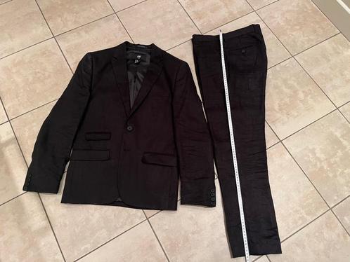 Herenkostuum maat 44 en wit overhemd maat S, Kleding | Heren, Kostuums en Colberts, Zo goed als nieuw, Maat 46 (S) of kleiner