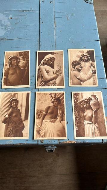 Topless Bedoeïen  Lehnert & Landrock ansichtkaarten 1910 beschikbaar voor biedingen