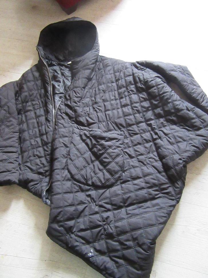 bijzondere jas, Kleding | Dames, Jassen | Winter, Zo goed als nieuw, Maat 36 (S), Zwart, Ophalen of Verzenden