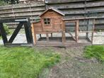 Kippenhok met buiten ren., Dieren en Toebehoren, Pluimvee | Toebehoren, Ophalen, Zo goed als nieuw, Kippenhok of Kippenren