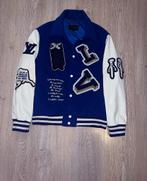 Louis Vuitton varsity jacket maat M, Ophalen of Verzenden, Zo goed als nieuw, Blauw