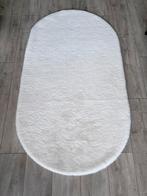 Nieuw imitatiebont vloerkleed - 160x90 cm, Wit, Nieuw, 150 tot 200 cm, Ovaal