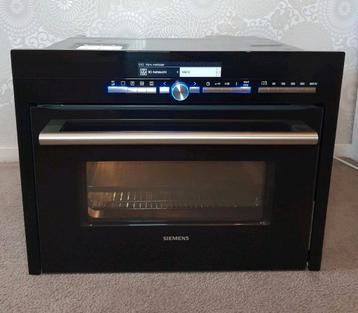 Luxe Siemens combi oven/magnetron ( zwart) zeer netjes! beschikbaar voor biedingen