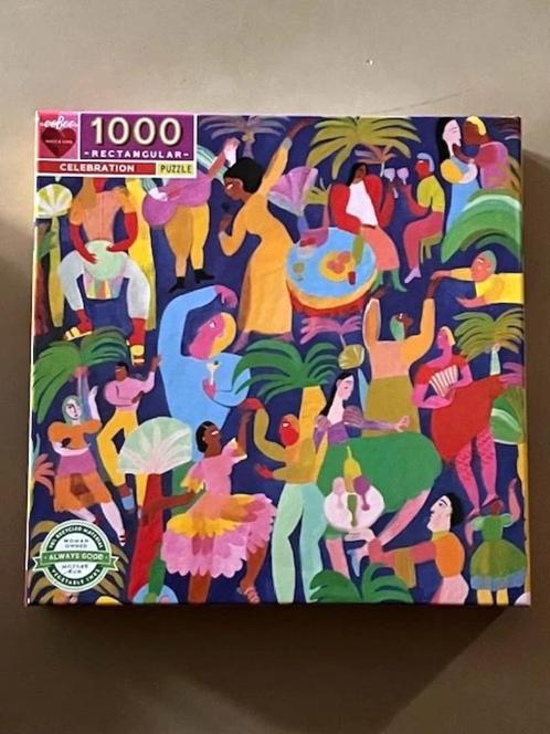 eeBoo puzzel celebrations 1000 stukjes *SALE* *17,95*, Hobby en Vrije tijd, Denksport en Puzzels, Nieuw, Legpuzzel, 500 t/m 1500 stukjes