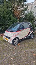 MCC Smart 0.6 40KW AUT 1999 Zwart, Auto's, Overige Auto's, Automaat, Achterwielaandrijving, 54 pk, 18 €/maand