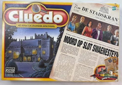 Cluedo Detectivespel Bordspel Gezelschapsspel Spel Compleet, Hobby en Vrije tijd, Gezelschapsspellen | Bordspellen, Zo goed als nieuw