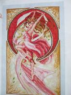 Borduurpatroon  Danseres  nr 6250, Hobby en Vrije tijd, Borduren en Borduurmachines, Verzenden, Nieuw, Handborduren, Patroon