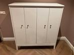 ZGAN Ikea IDANÄS Idanas Kast met vouwdeuren, wit, 121x135 cm, Ophalen, Zo goed als nieuw, 25 tot 50 cm