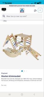 Houten Klimboog met Kussen, Ophalen, Zo goed als nieuw