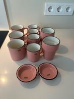 Cabanaz Servies Set roze, Ophalen of Verzenden, Gebruikt