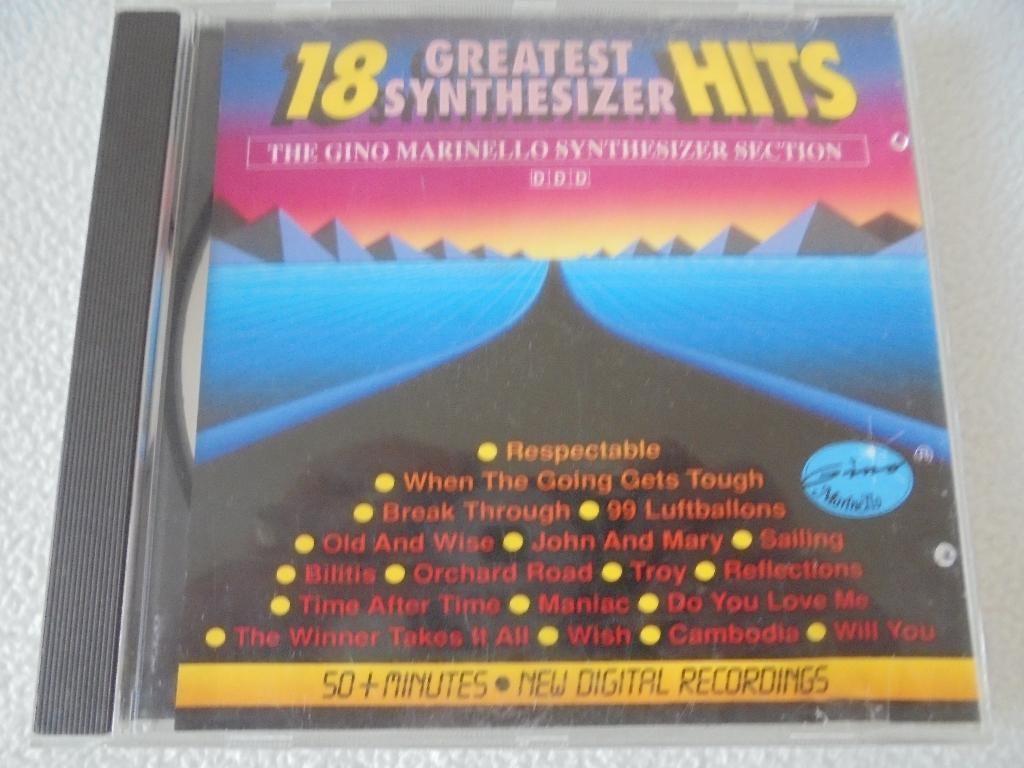 CD 18 Greatest Synthesizer Hits, Ophalen of Verzenden, Zo goed als nieuw, Wereldmuziek