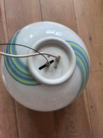 Vintage design opaline italiaans swirl lamp (hay murano), Huis en Inrichting, Lampen | Hanglampen, Ophalen, Zo goed als nieuw