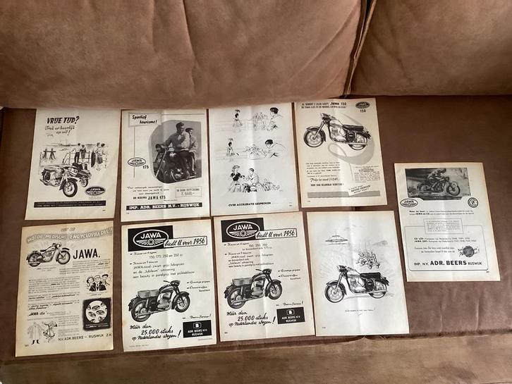 JAWA, CZ, ADLER ORIGINEEL, Motoren, Handleidingen en Instructieboekjes, Overige merken, Ophalen of Verzenden