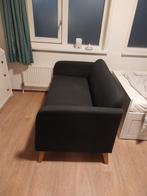 Lekker zittende Bank 2-zits donkergrijs, Huis en Inrichting, Ophalen, Tweepersoons, 75 tot 100 cm, Zo goed als nieuw
