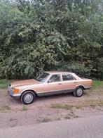 Mercedes-Benz S-Klasse 3.8 380 SE AUT 1981 Bruin, Auto's, Automaat, Stof, 8 cilinders, Bruin