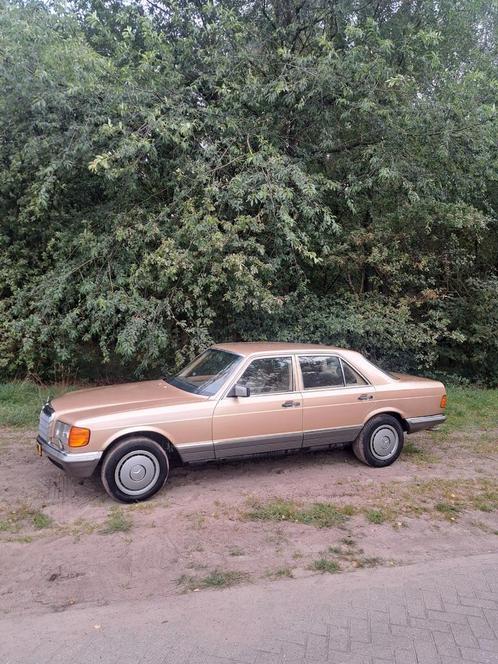 Mercedes-Benz S-Klasse 3.8 380 SE AUT 1981 Bruin, Auto's, Mercedes-Benz, Particulier, S-Klasse, Benzine, Sedan, Automaat, Geïmporteerd