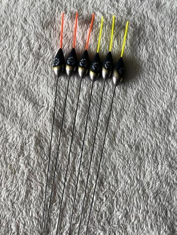 adv 111 / NIEUW set 6 dobbers VAN DEN EYNDE 1,75gr beschikbaar voor biedingen