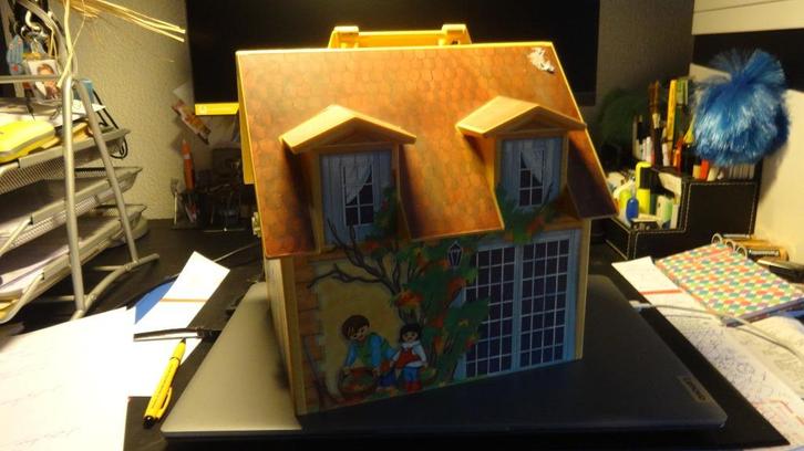 PlayMobil woonhuis, Kinderen en Baby's, Speelgoed | Playmobil, Zo goed als nieuw, Complete set, Ophalen of Verzenden