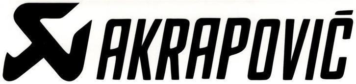 Akrapovic sticker #11, Motoren, Accessoires | Stickers, Ophalen of Verzenden