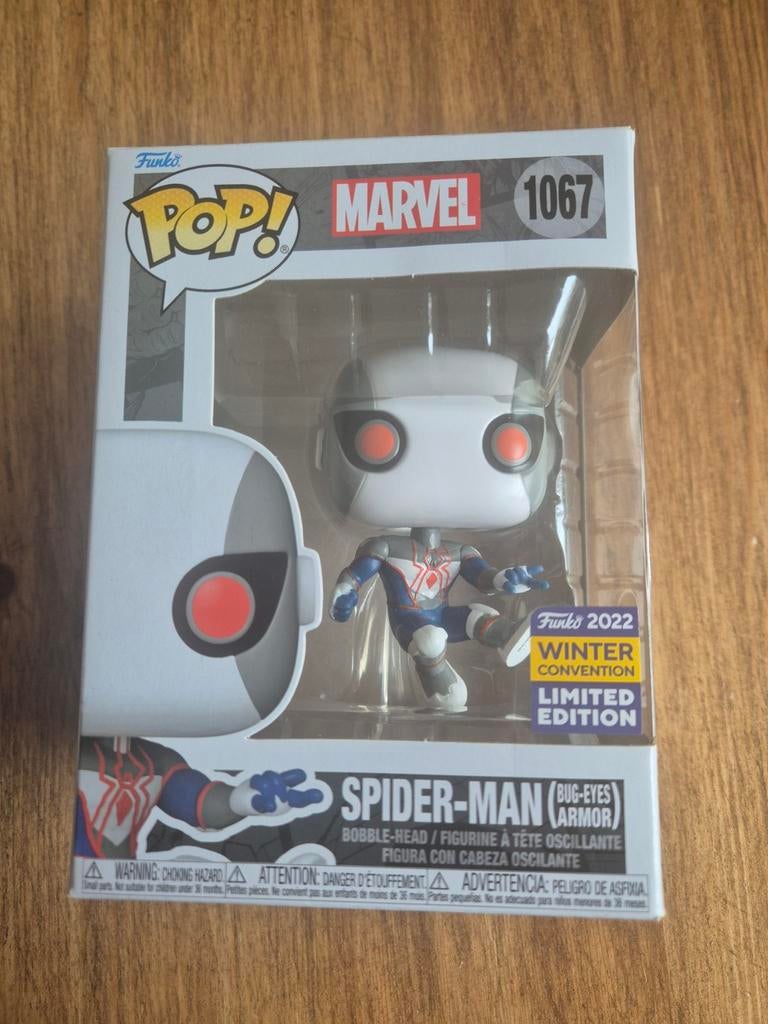 Funko Pop! Marvel Spider-Man 1067 Bug-Eyes Armor, Ophalen of Verzenden, Nieuw