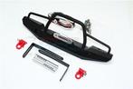 GPM ZSP025BK Aluminium voorbumper zwart, Ophalen of Verzenden, Nieuw, Schaal 1:10, Onderdeel