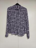 blouse met panterprint (lila), H&M, Paars, Ophalen of Verzenden, Zo goed als nieuw