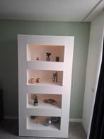 Hele mooie massief teak houten lade kast met dimbare led, Ophalen, Gebruikt, Minder dan 150 cm, Minder dan 100 cm