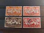 Danzig, Michel 134/137 gestempeld, Postzegels en Munten, Postzegels | Europa | Duitsland, Overige periodes, Verzenden