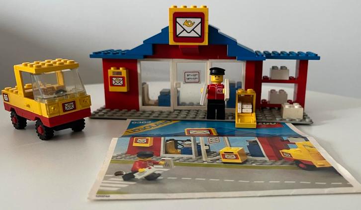 Lego 6362 Postkantoor incl Bouwinstructie & Reserve Sticker, Kinderen en Baby's, Speelgoed | Duplo en Lego, Gebruikt, Lego, Complete set